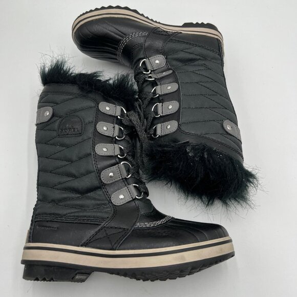 SOREL Kids Tofino II (Little Kid/Big Kid) Girls size 2 faux fur - Picture 6 of 11